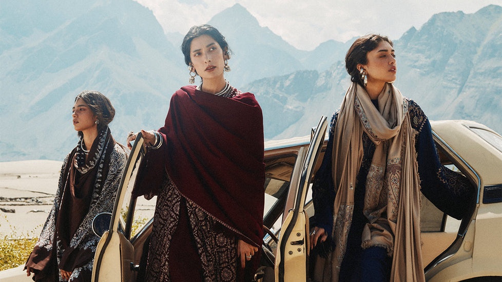 The Art of Wearing 3 Piece Embroidered Outfits in UK