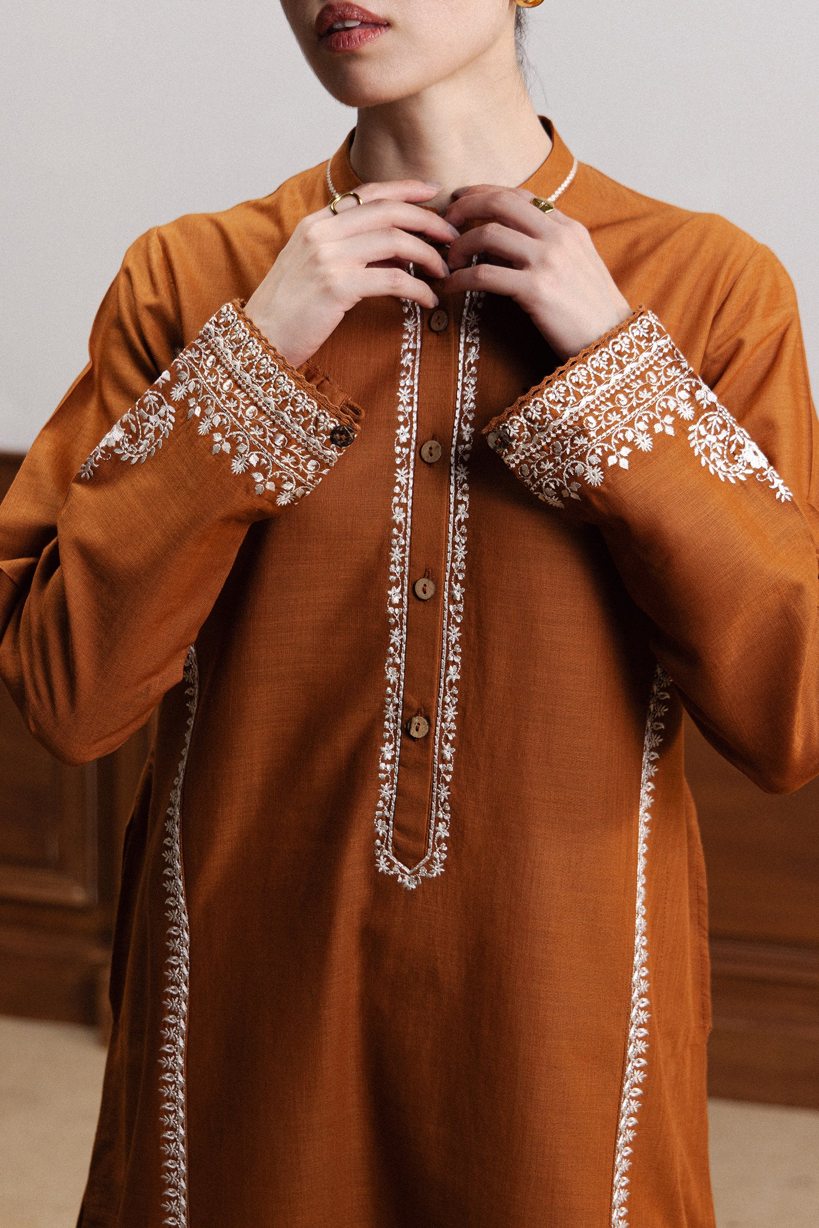 handcrafted 2-Piece outfits for women by Zara Shahjahan