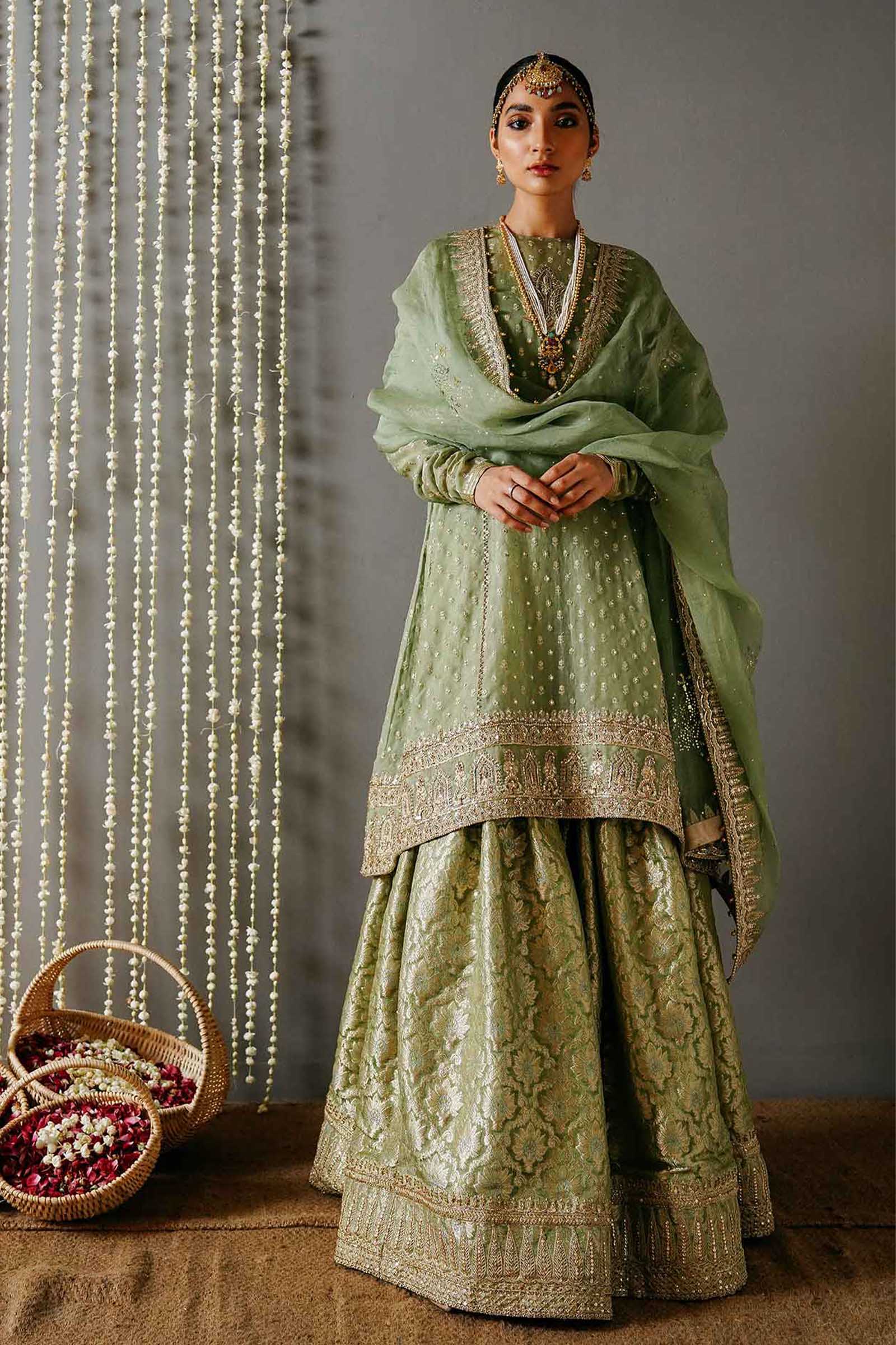Zara shahjahan gharara Clearance