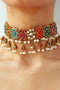 Gold plated Semi Precious Stone Choker