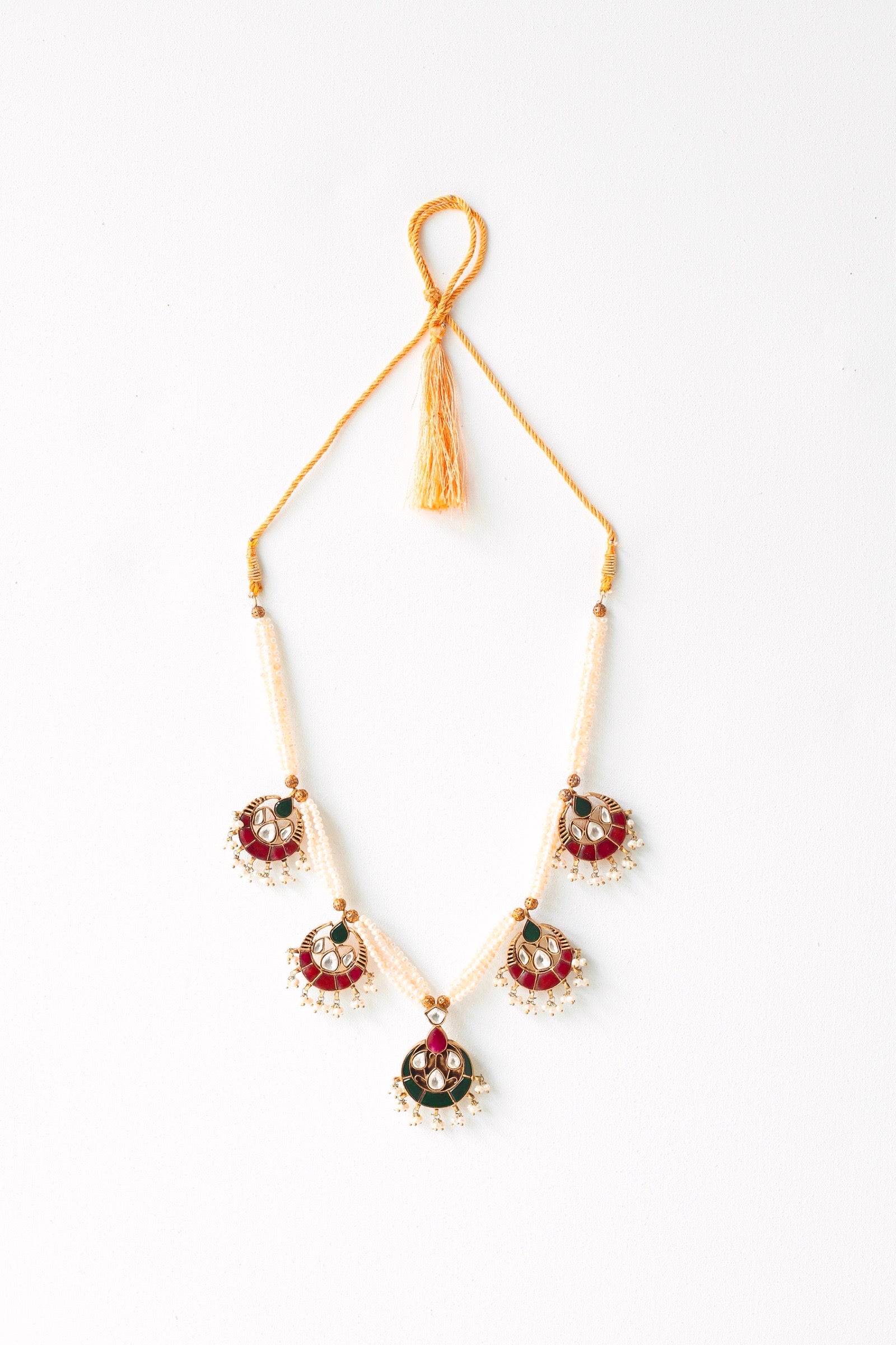 Gold plated Chand  Mala