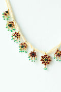 Gold plated Floral Choker